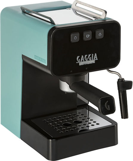 Gaggia Style Automatic Espresso Machine 1900W Pressure 15bar Green