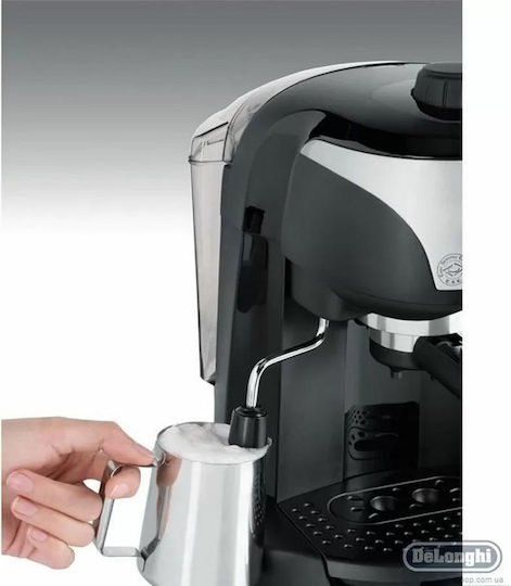 De'Longhi Μηχανή Espresso 1100W Πίεσης 15bar Μαύρη 20385