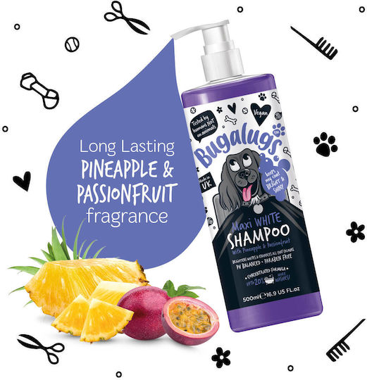 Bugalugs Bugalugs Maxi Dog Shampoo for White Hair 250ml