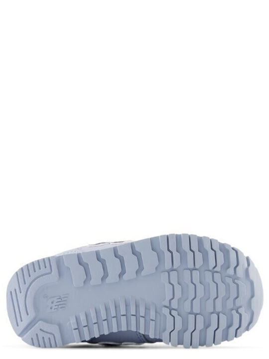Kinder Sneakers mit Klettverschluss Hellblau