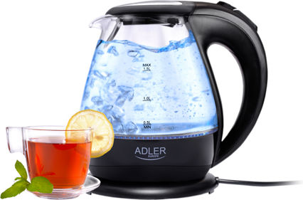 Adler Kettle 1.5lt 2000W Gray