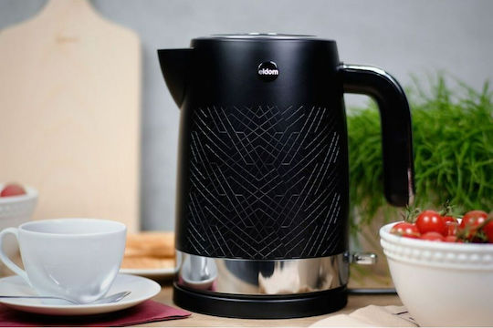 Eldom Fierbător 1.7lt 2200W Negru