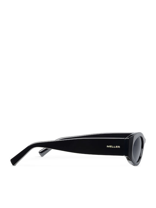 Meller Nemy Woman Sunglasses With Black Horn-Rimmed Frame And Black Polarized Lens NE-TUTCAR