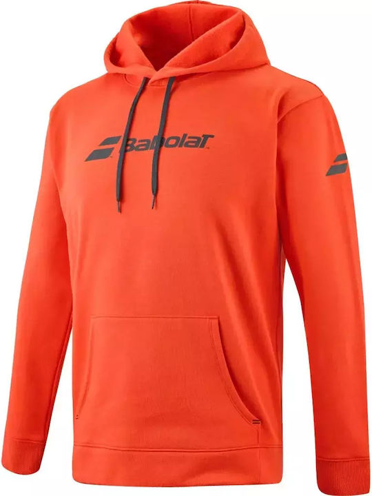 Babolat Herren Sweatshirt mit Kapuze Rot