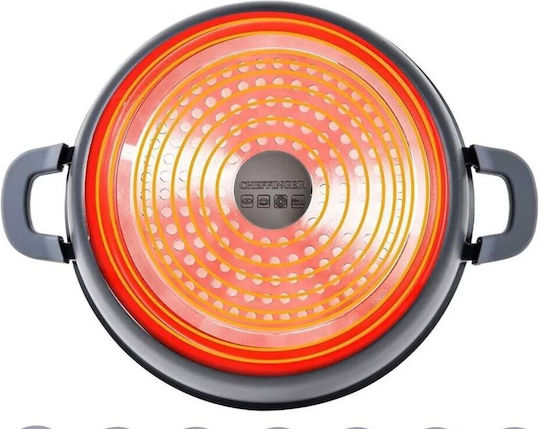 Cheffinger Βαθιά Κατσαρόλα 24cm