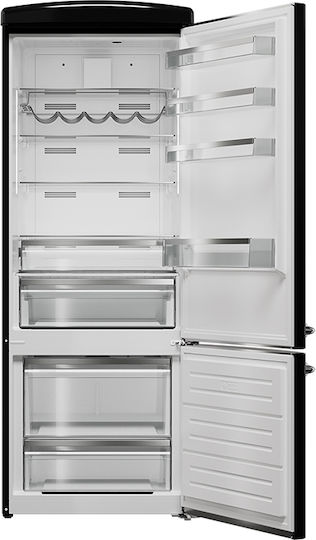 Opera Italiana Fridge-Freezer 331lt Total NoFrost H190.1xW60.5xD68.1cm Black OFRMC60N