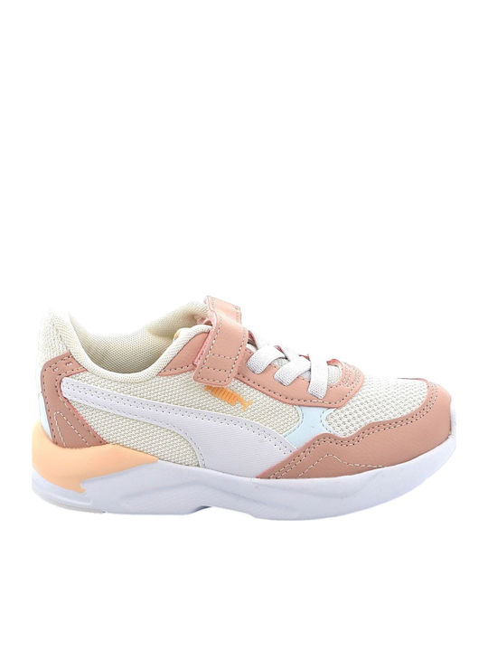 X-ray Speed Lite Kids Sports Shoes Running with Hoop & Loop Closure White