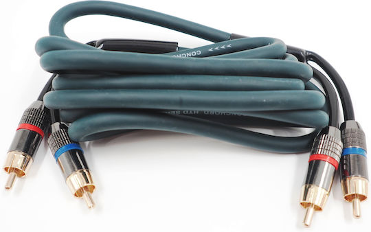 Conchord Kabel 2x RCA-Stecker - 2x RCA-Stecker 1m