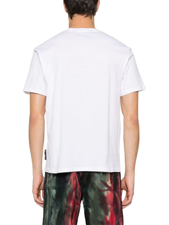 Just Cavalli Men's Short Sleeve Blouse White