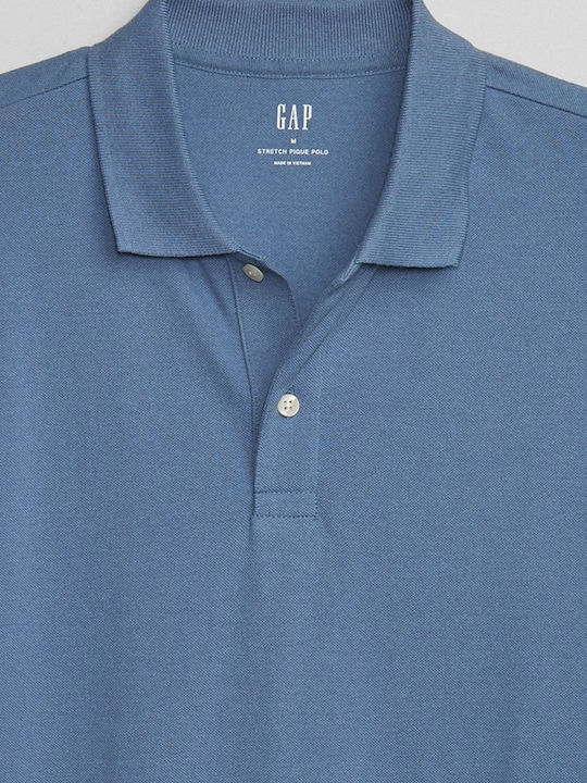 Polo Kurzarmbluse bainbridge blue