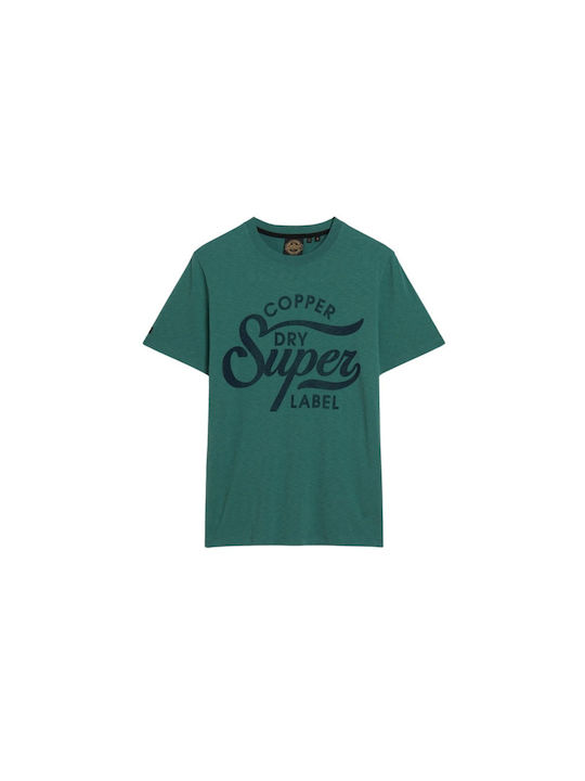 Superdry Ανδρικό T-shirt Κοντομάνικο Πράσινο