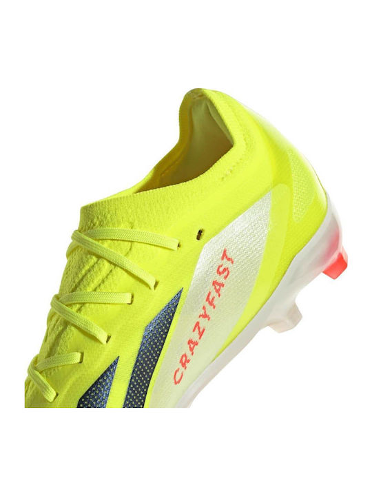 X Crazyfast Elite Kids Molded Soccer Shoes Team Solar Yellow 2 / Core Black / Cloud White