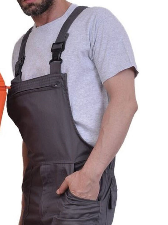 Ergo Arbeitsanzug Latzhosen Gray
