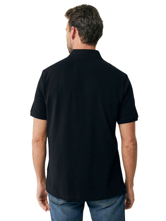 Mexx Men's Short Sleeve Blouse Polo Black MF007100541M