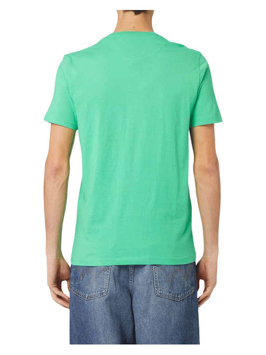 Harmont & Blaine Men's Short Sleeve Blouse Green