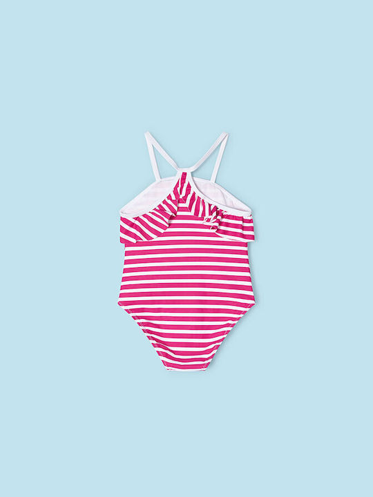 Mayoral Kids Swimwear One-Piece Fuchsia