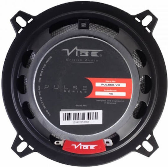 Vibe Pulse Σετ Ηχεία Αυτοκινήτου 5.25" με 150W RMS (2 Δρόμων)
