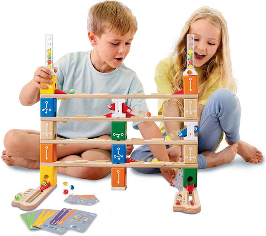 Hape Παιχνίδι Κατασκευών Ξύλινo Quadrilla