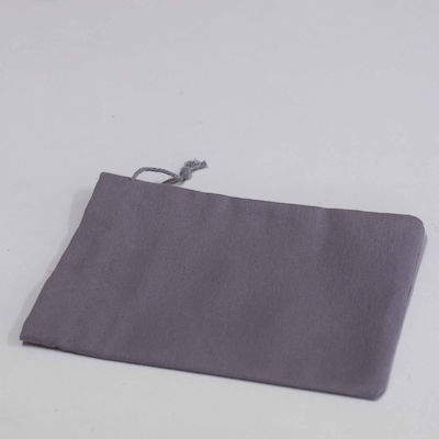 Decocraft Fabric Pouch for Gift Gray 14x18cm. 12pcs