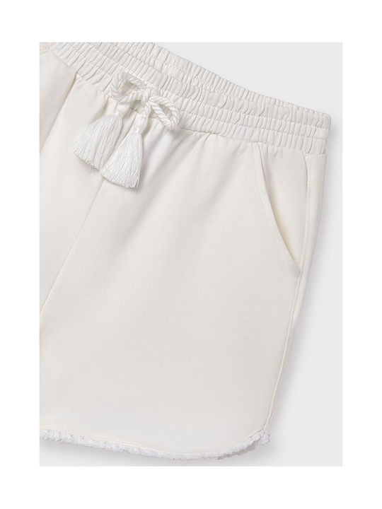 Mayoral Kinder Shorts/Bermudas Stoff Weiß