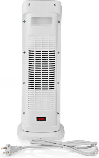 Nedis Керамичен Вентилаторен нагревател Стая За под Бял 2000W
