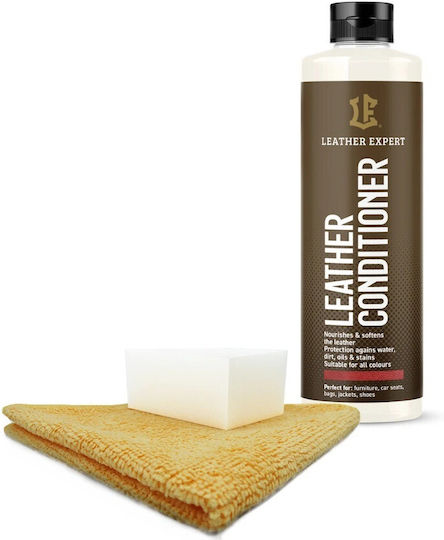 Leather Expert Σετ Καθαρισμού / Γυαλίσματος και Προστασίας για Δερμάτινα Μέρη Αυτοκινήτου 200ml