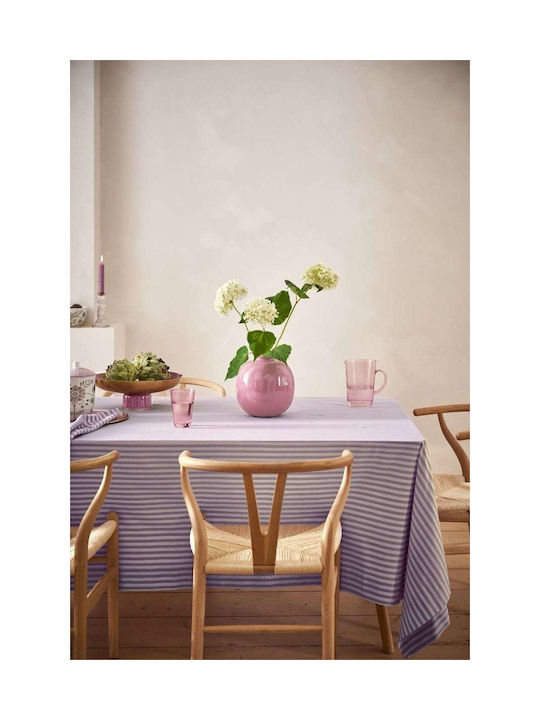 PiP Studio Διακοσμητικό Βάζο Μεταλλικό Λιλά Φ23xΥ23cm