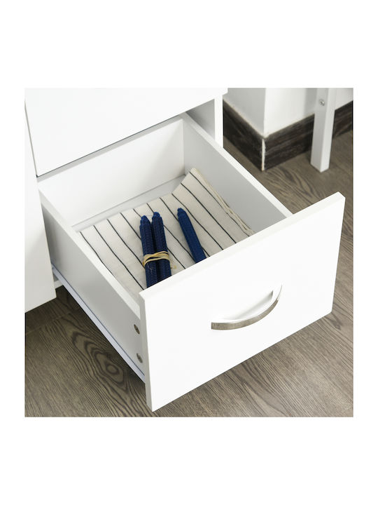 Coloană de Bucătărie Alb 100x39.5x183.5buc