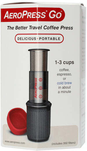 Aeropress Капкомер за кафе Стъкло Кафяв 140x100x100мм