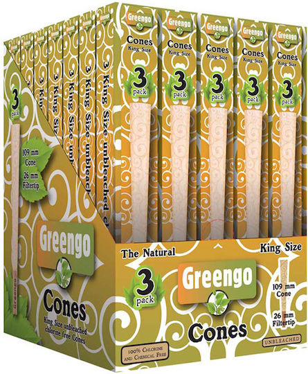 GreenGo Τσιγαροσωλήνες 110mm 3τμχ