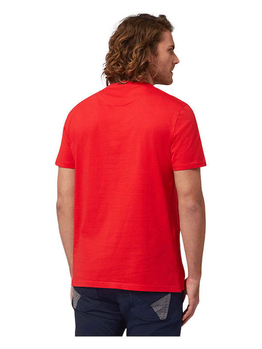 Harmont & Blaine Men's Short Sleeve T-shirt Red