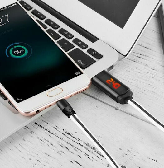 Forever Bildschirm LED USB 2.0 auf Micro-USB-Kabel 1m (80-0303) 1Stück