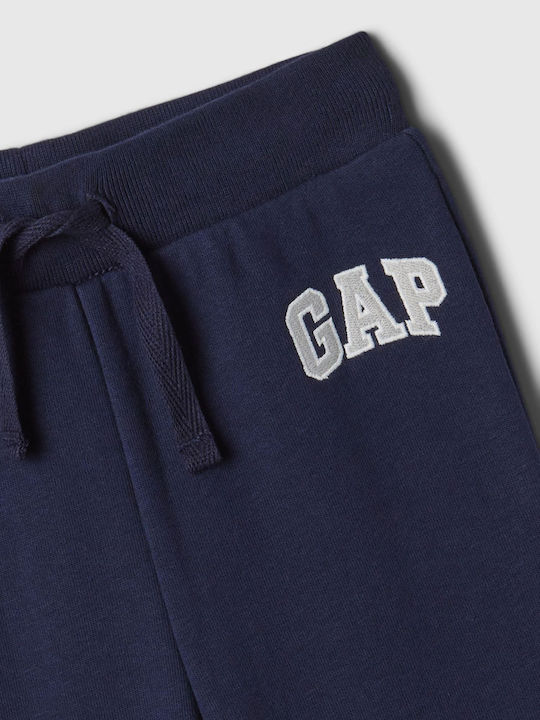 GAP Kids Sweatpants Tapestry Navy Logo Pull-on