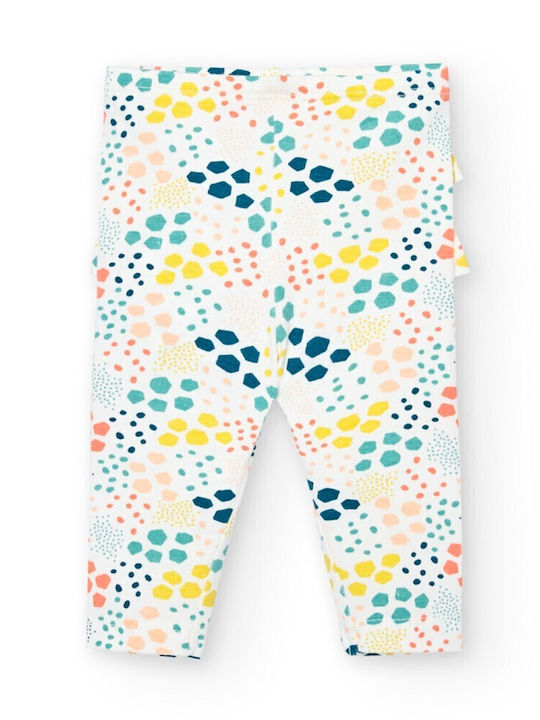 Kids' Set with Leggings Summer 2pcs Ecru