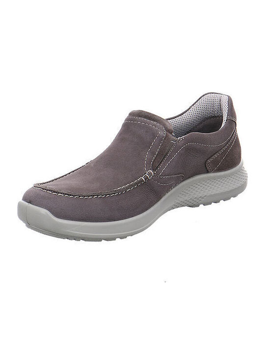 Leder Herren Freizeitschuhe Anatomisch Gray