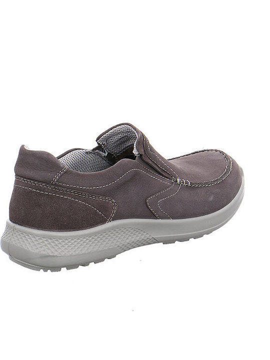 Leder Herren Freizeitschuhe Anatomisch Gray