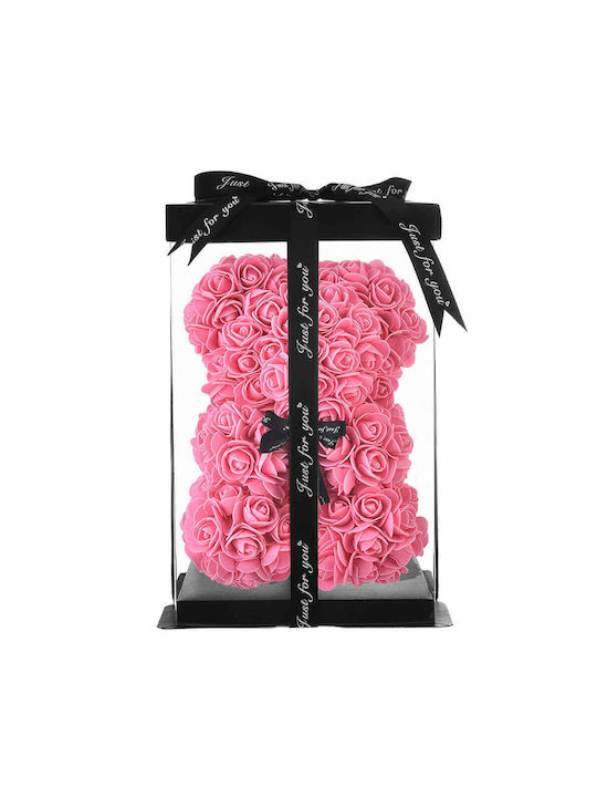 Teddybär Aus Künstlichen Rosen 25cm SP Souliotis
