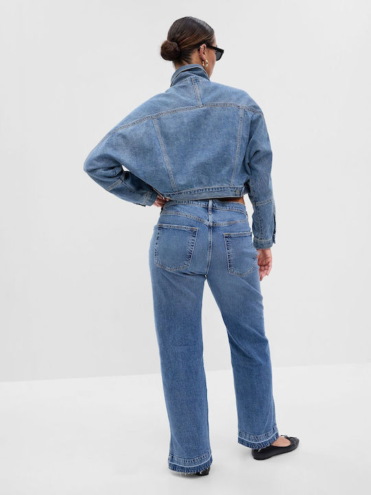 '90s Women's Jean Trousers Mid Rise in Loose Fit