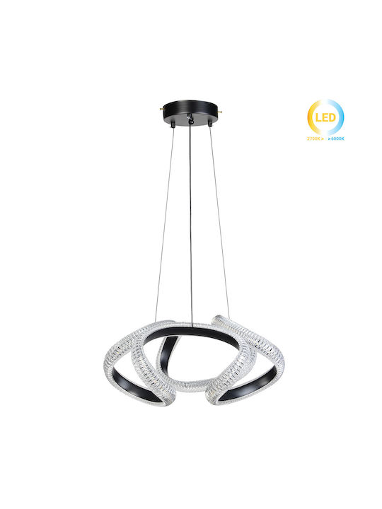 Globobox Висящо Осветително Тяло Черен 48x45x24см.