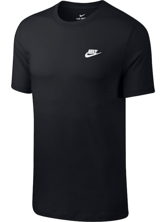 Nike Αθλητικό T-shirt Μαύρο.