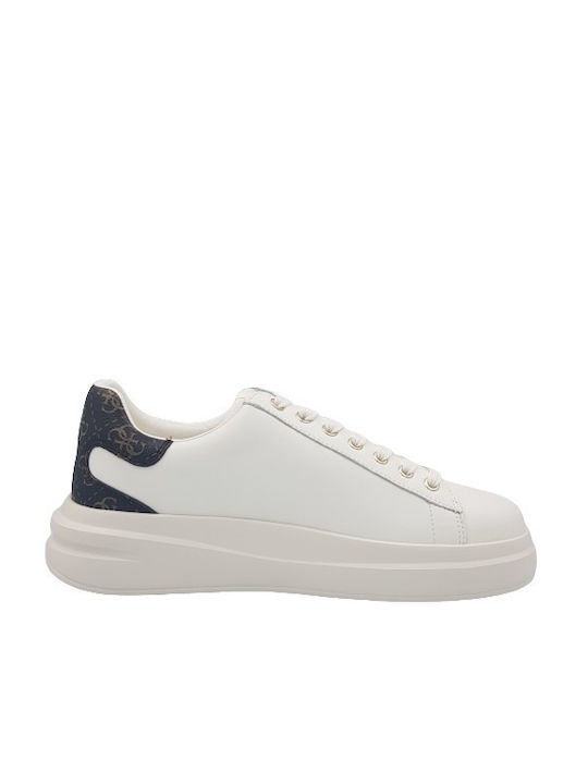 Guess Damen Anatomisch Sneakers Weiß