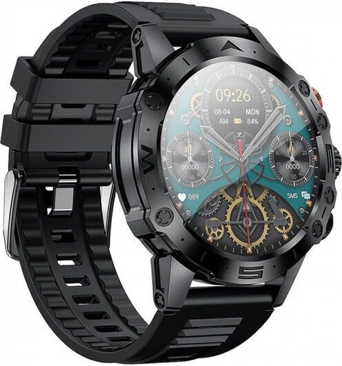 Hoco Y20 Smartwatch με Παλμογράφο (Μαύρο)