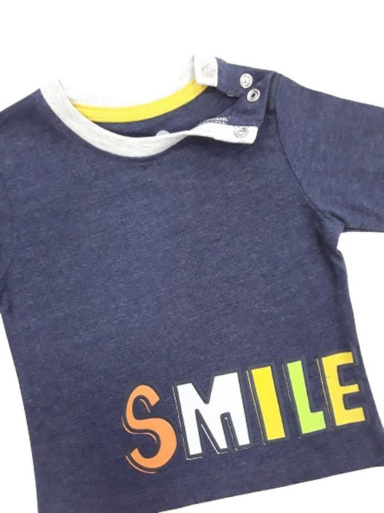 Kids' Shirt Long Sleeve Blue