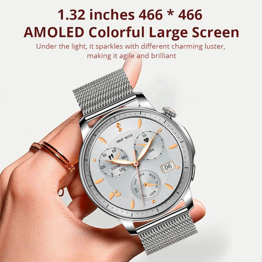 Colmi V65 Smartwatch with Heart Rate Monitor (Black)