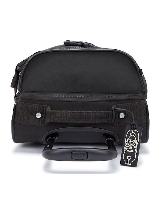 Kipling Βαλίτσα Ταξιδίου Καμπίνας Υφασμάτινη Black με 4 Ρόδες Ύψους 54εκ.