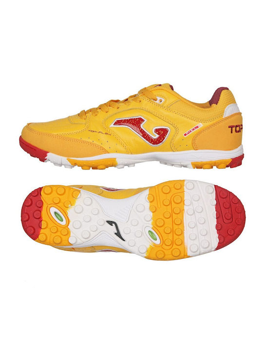 Joma Top Flex Low Football Shoes TF with Molded Cleats Yellow