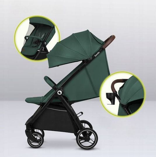 Lionelo Ingrid Baby Stroller Suitable from 6+ Months Black 8.20kg