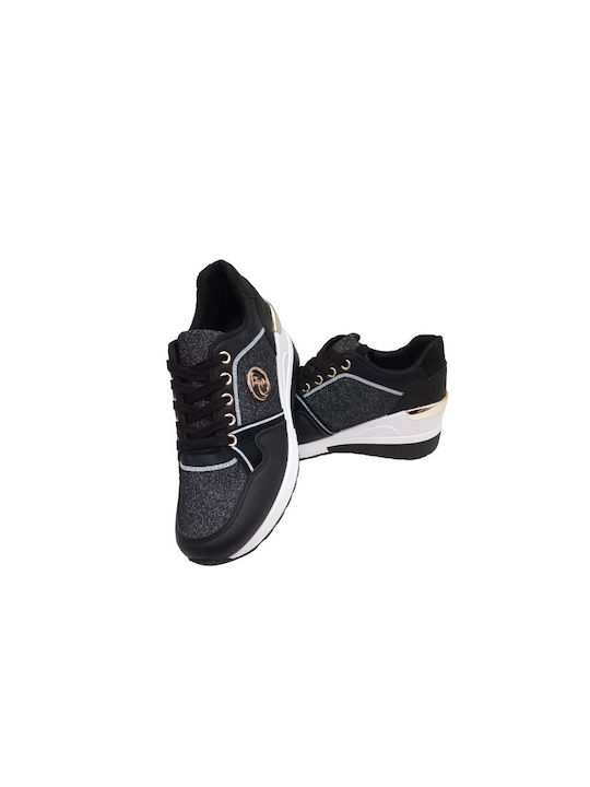 Plato Femei Anatomici Sneakers Negre