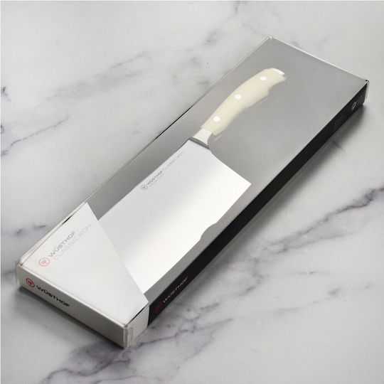 Wusthof Classic Ikon Knife Nakiri from Stainless Steel Creme 18cm
