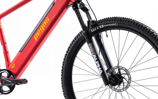 Pegas Планински Велосипед Pegas Dynamic Hiking Електрически Велосипед Матов 29" Червено